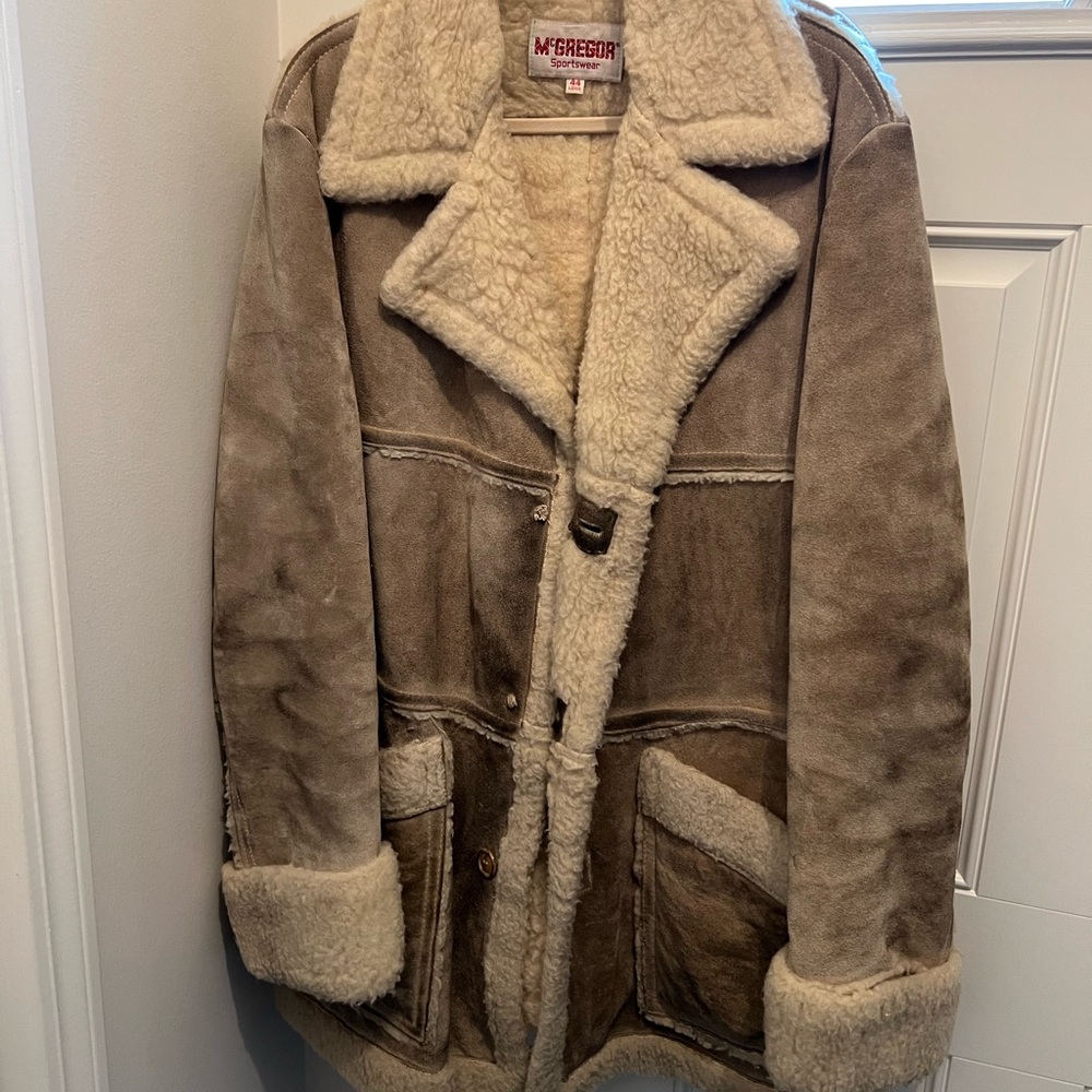 McGregor Sportswear Shearling Jacket - Picture 1 of 10